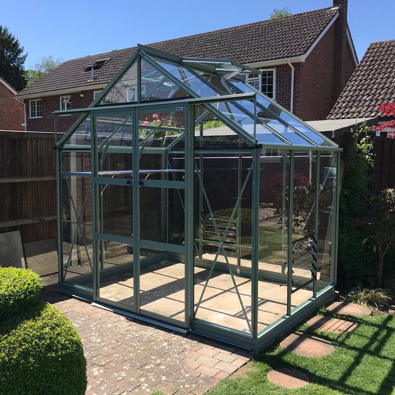 8x6 Premium Greenhouse Green