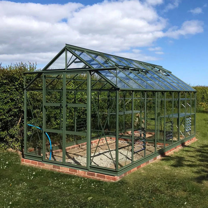8x18 Premium Greenhouse Tuscan live with Partition