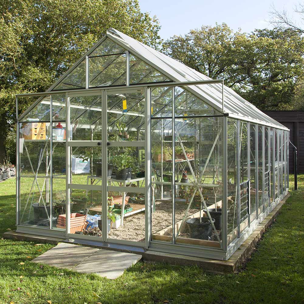 10x20 Premium Greenhouse silver sage summer