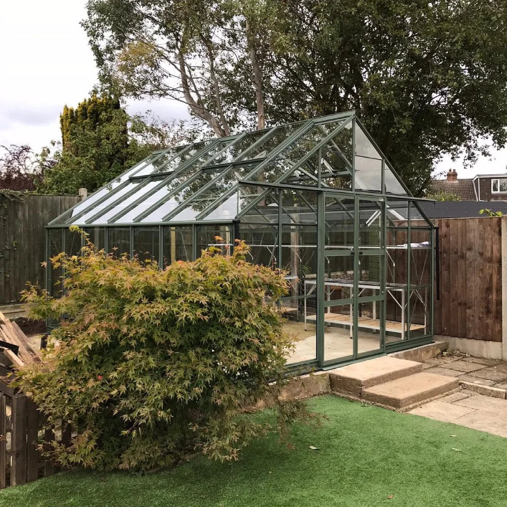 12x14 Rhino Premium Greenhouse Tuscan Olive