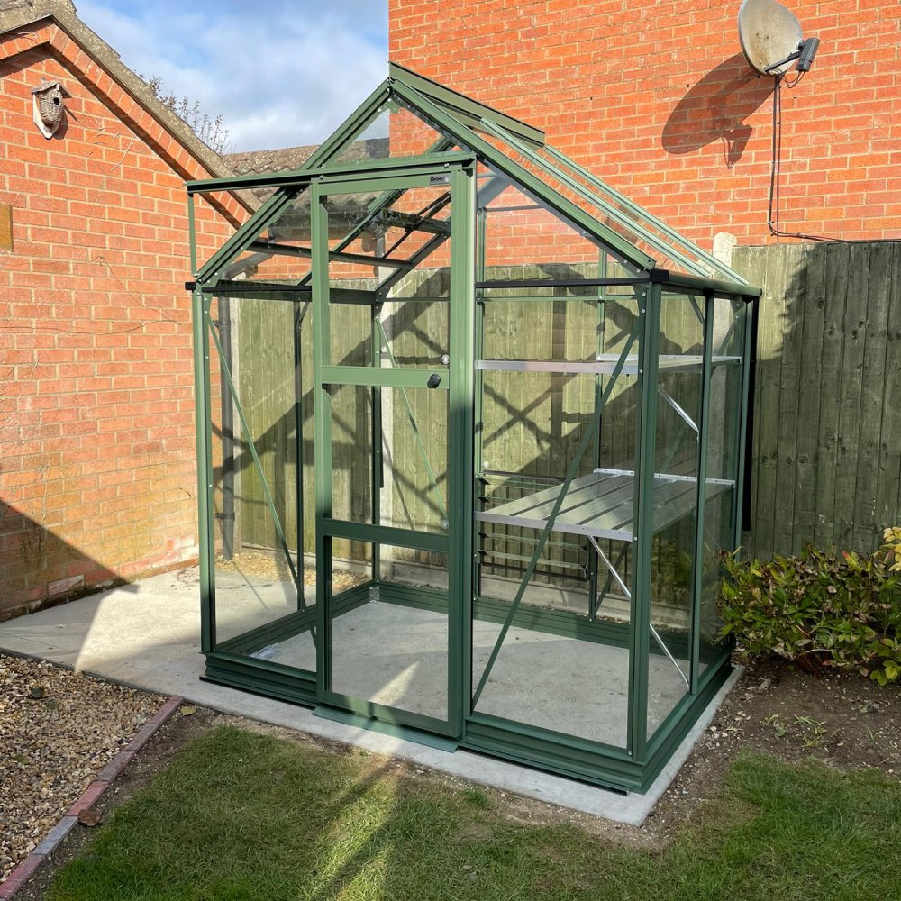 6x4 Rhino Premium Greenhouse Tuscan Olive