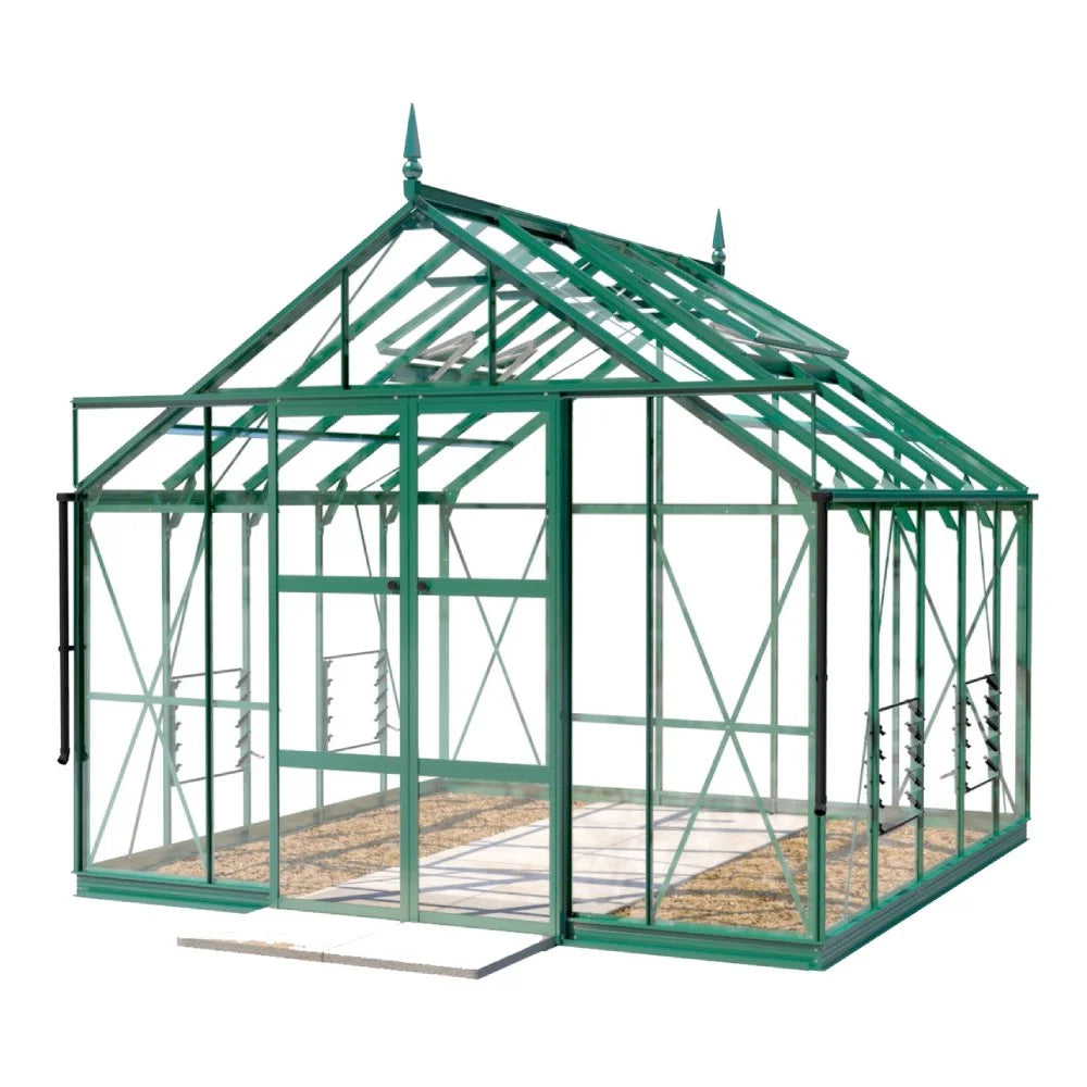 10x10 Rhino Premium Greenhouse green