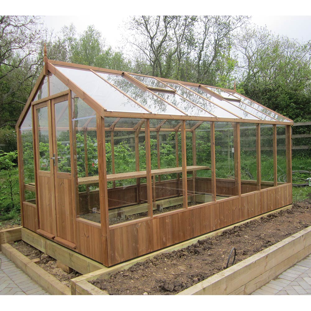 Swallow Raven Greenhouse Natural Finish